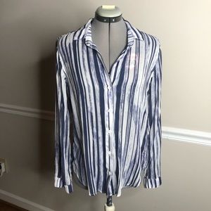 Cloth and Stone Striped Button Down